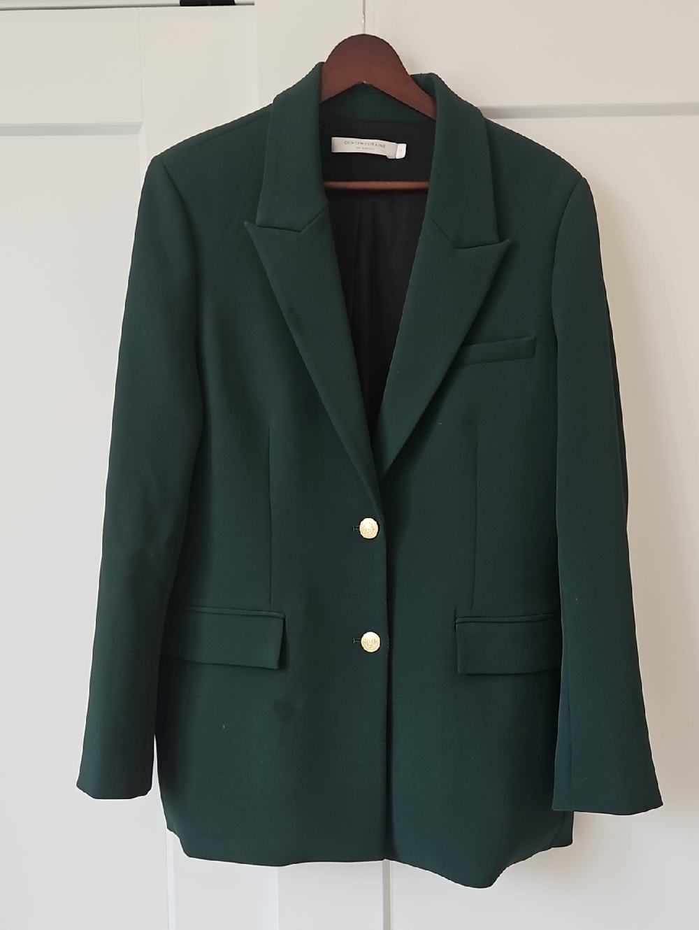 Emerald Green Women's Blazer Jacket